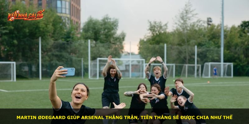 Martin Ødegaard giúp Arsenal thắng trận, tiền thắng sẽ được chia như thế