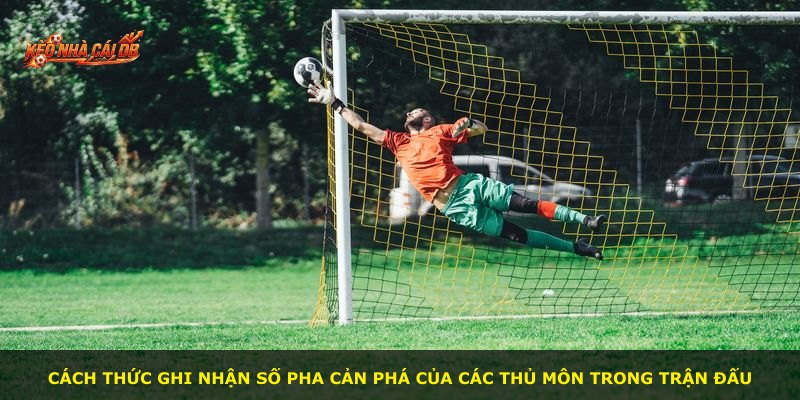 Cách thức ghi nhận số pha cản phá của các thủ môn trong trận đấu
