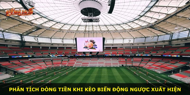 Phân tích dòng tiền khi kèo biến động ngược xuất hiện